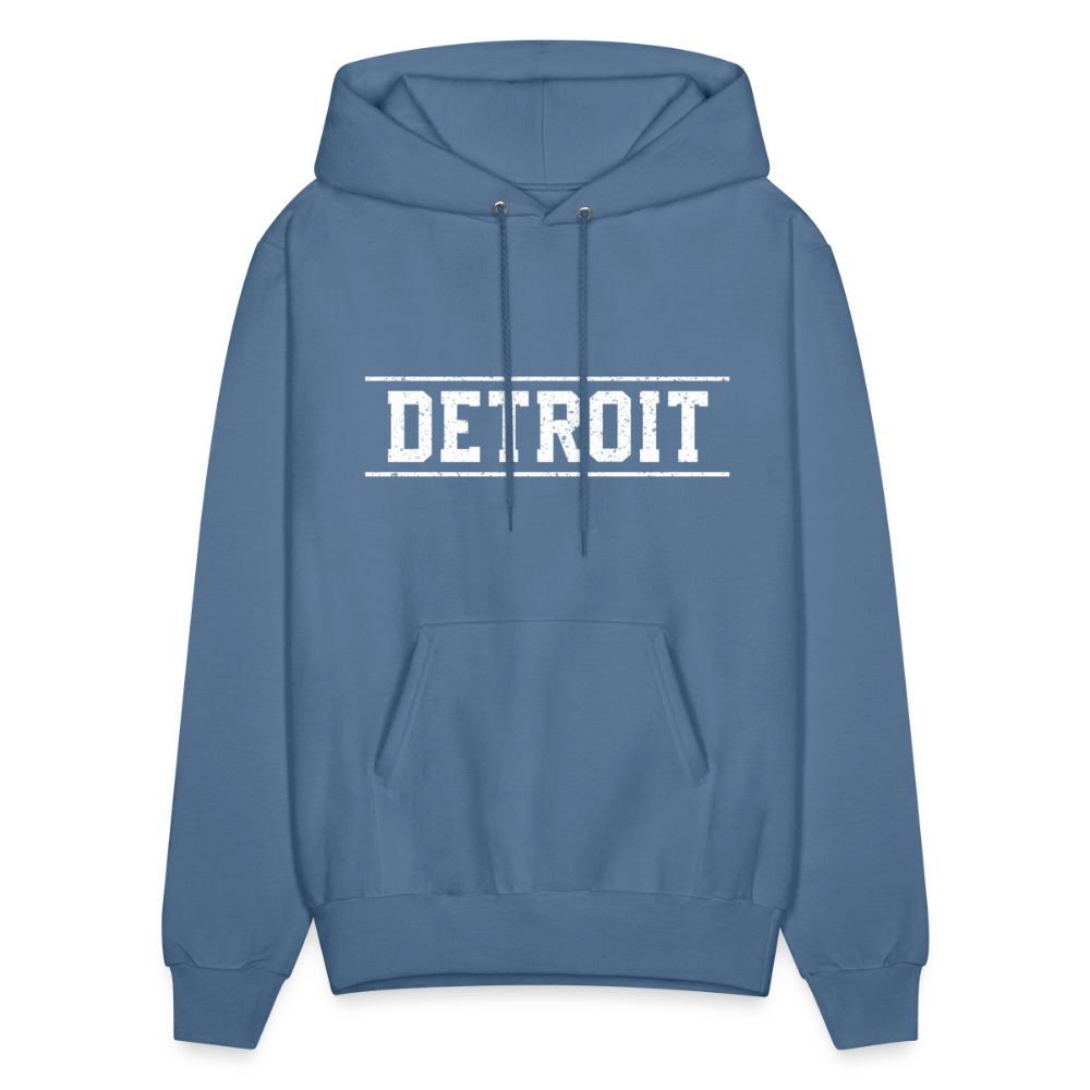 Detroit Men's Hoodie - denim blue