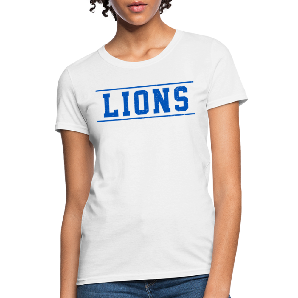 Lions Women's T-Shirt - white