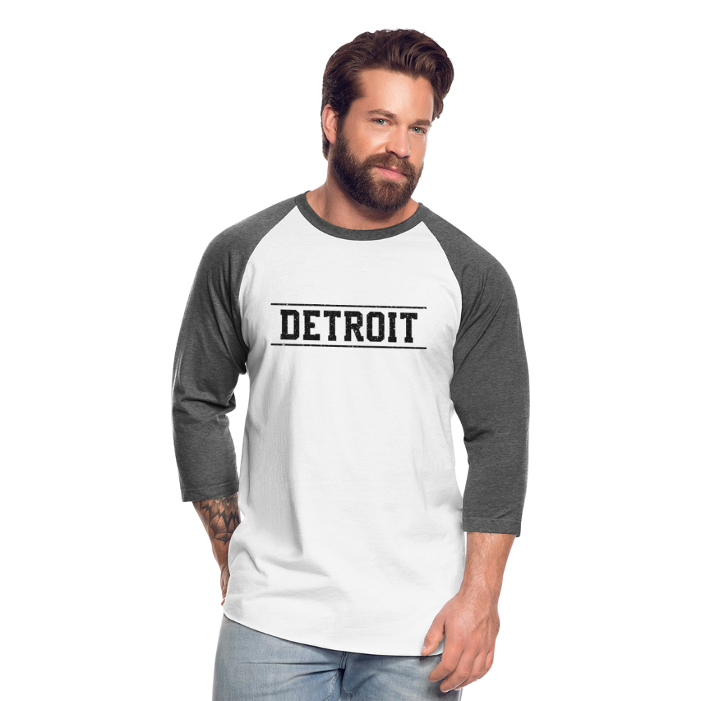 Detroit Baseball T-Shirt - white/charcoal