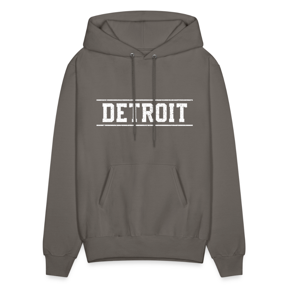 Detroit Men's Hoodie - asphalt gray