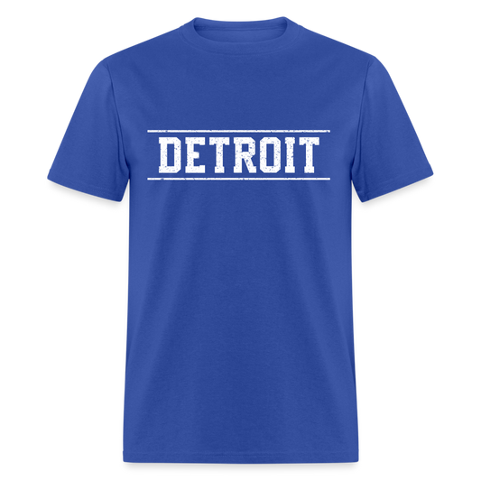 Detroit Unisex Classic T-Shirt - royal blue