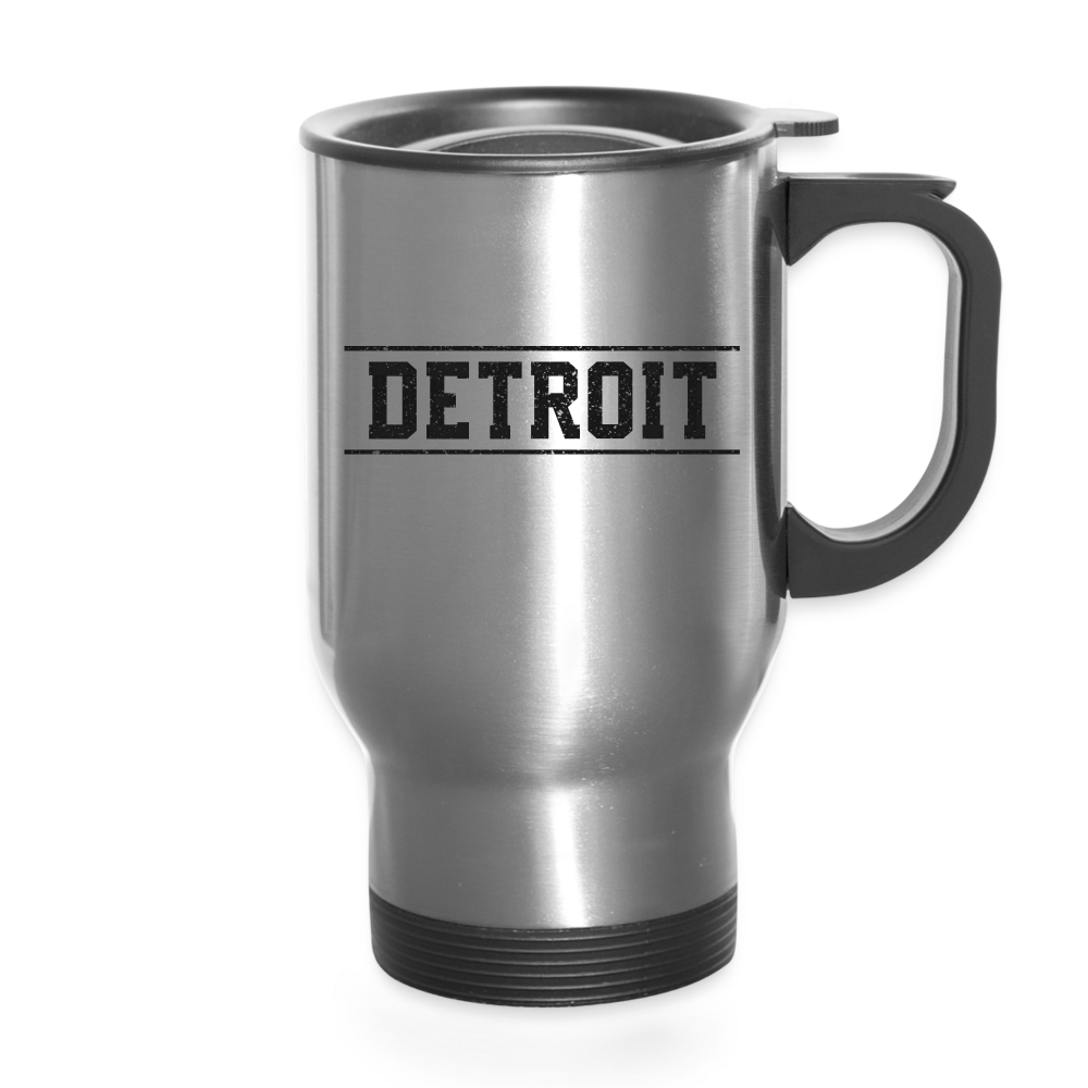 Detroit Travel Mug - silver