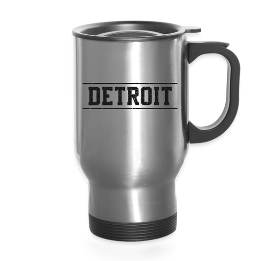 Detroit Travel Mug - silver