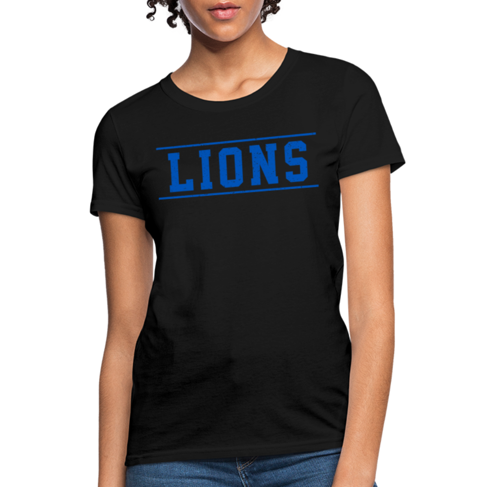 Lions Women's T-Shirt - black