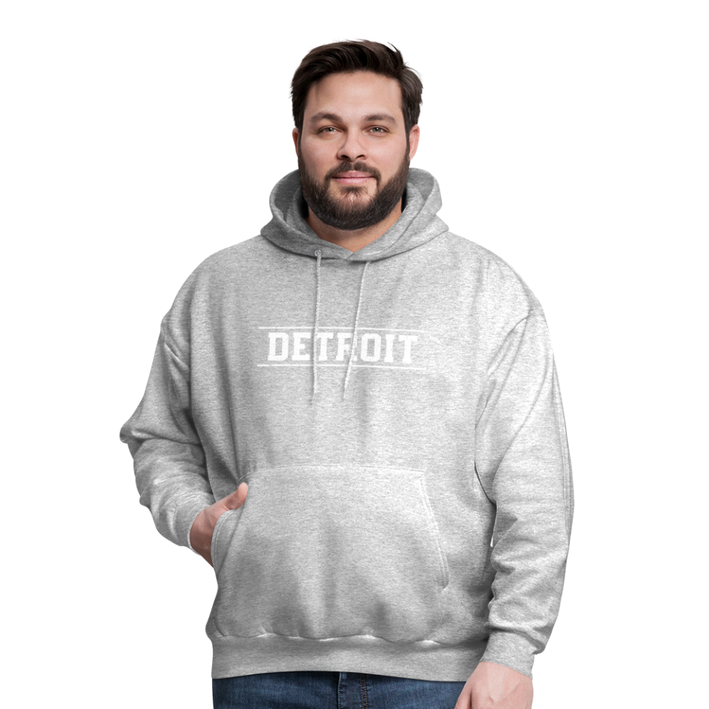 Detroit Men's Hoodie - heather gray