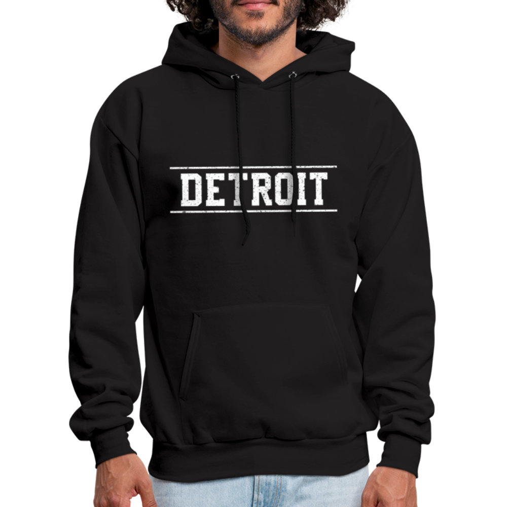 Detroit Men's Hoodie - black