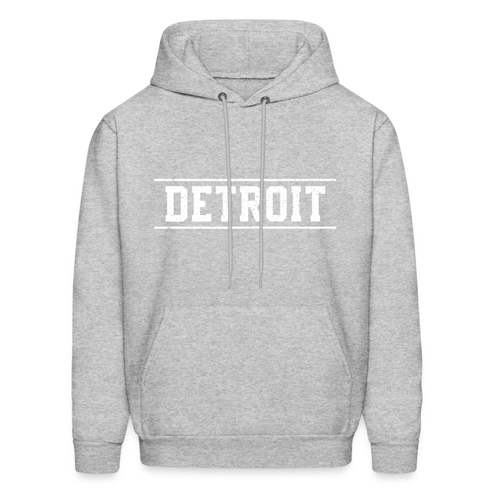 Detroit Men's Hoodie - heather gray