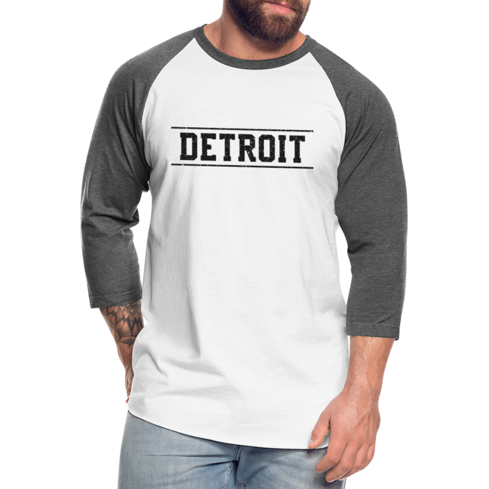 Detroit Baseball T-Shirt - white/charcoal