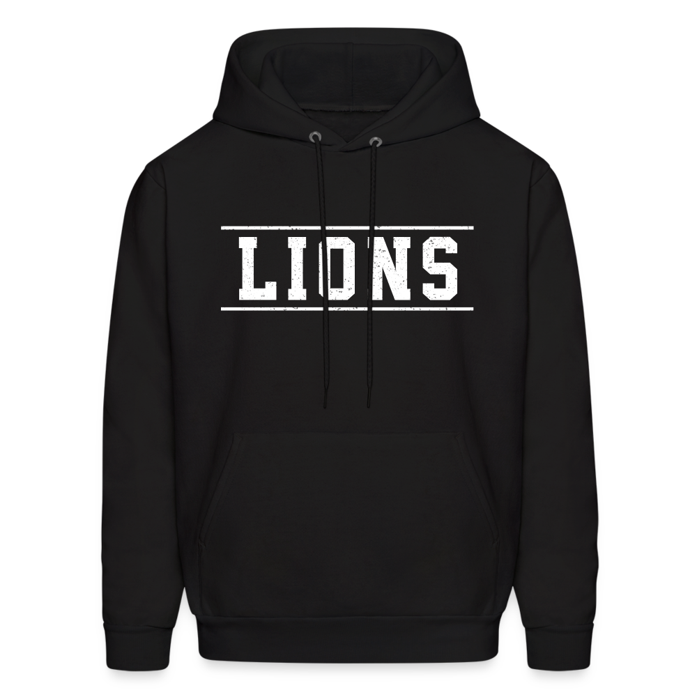 Lions Men's Hoodie - black