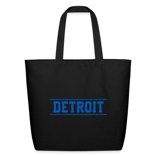 Detroit Eco-Friendly Cotton Tote - black