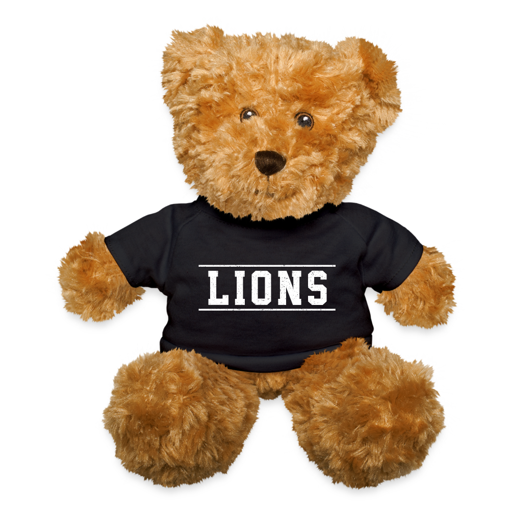 Lions Teddy Bear - black