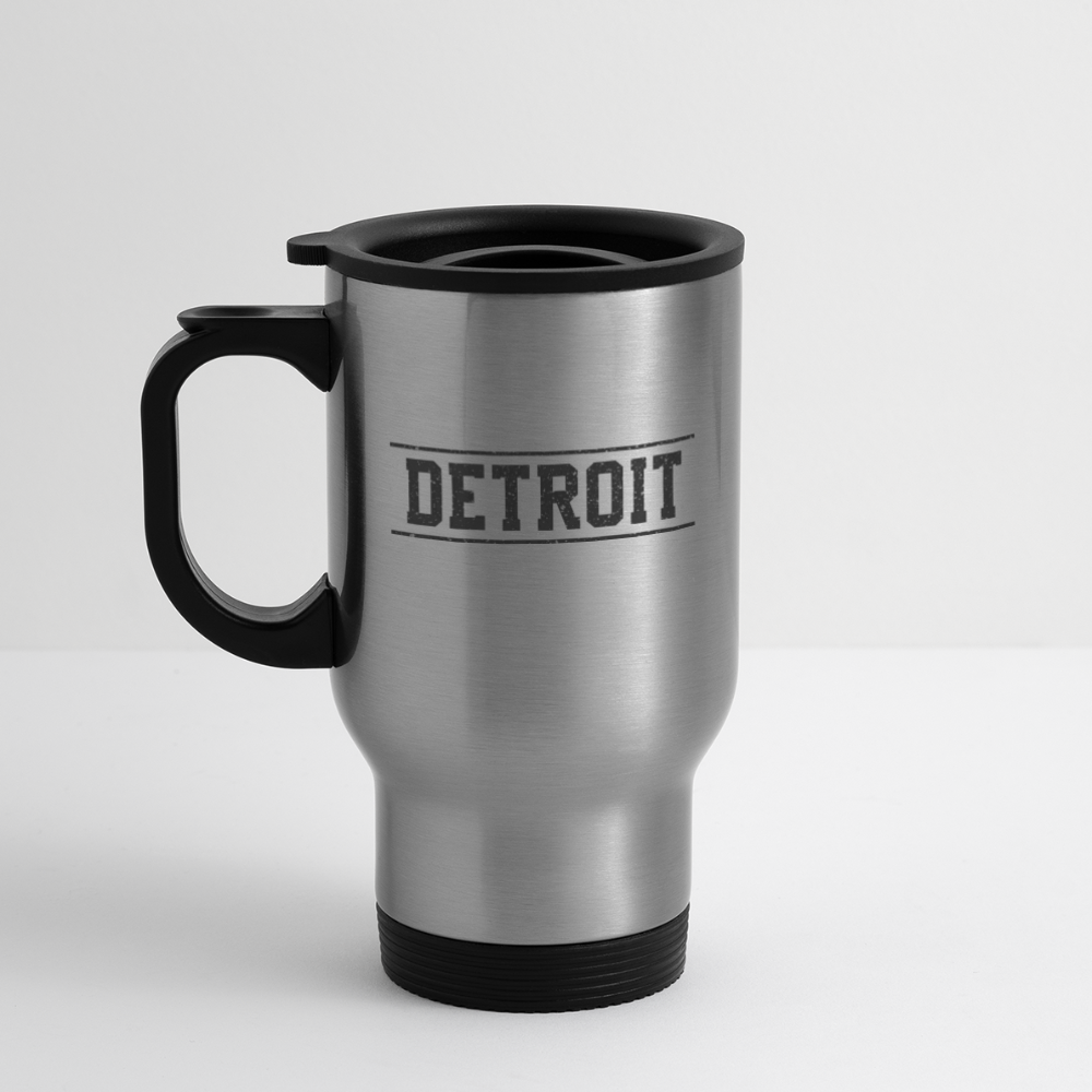 Detroit Travel Mug - silver