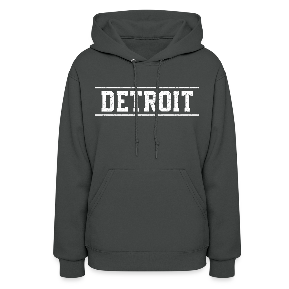 Detroit Women's Hoodie - asphalt