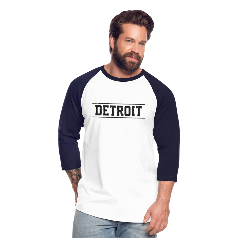 Detroit Baseball T-Shirt - white/navy