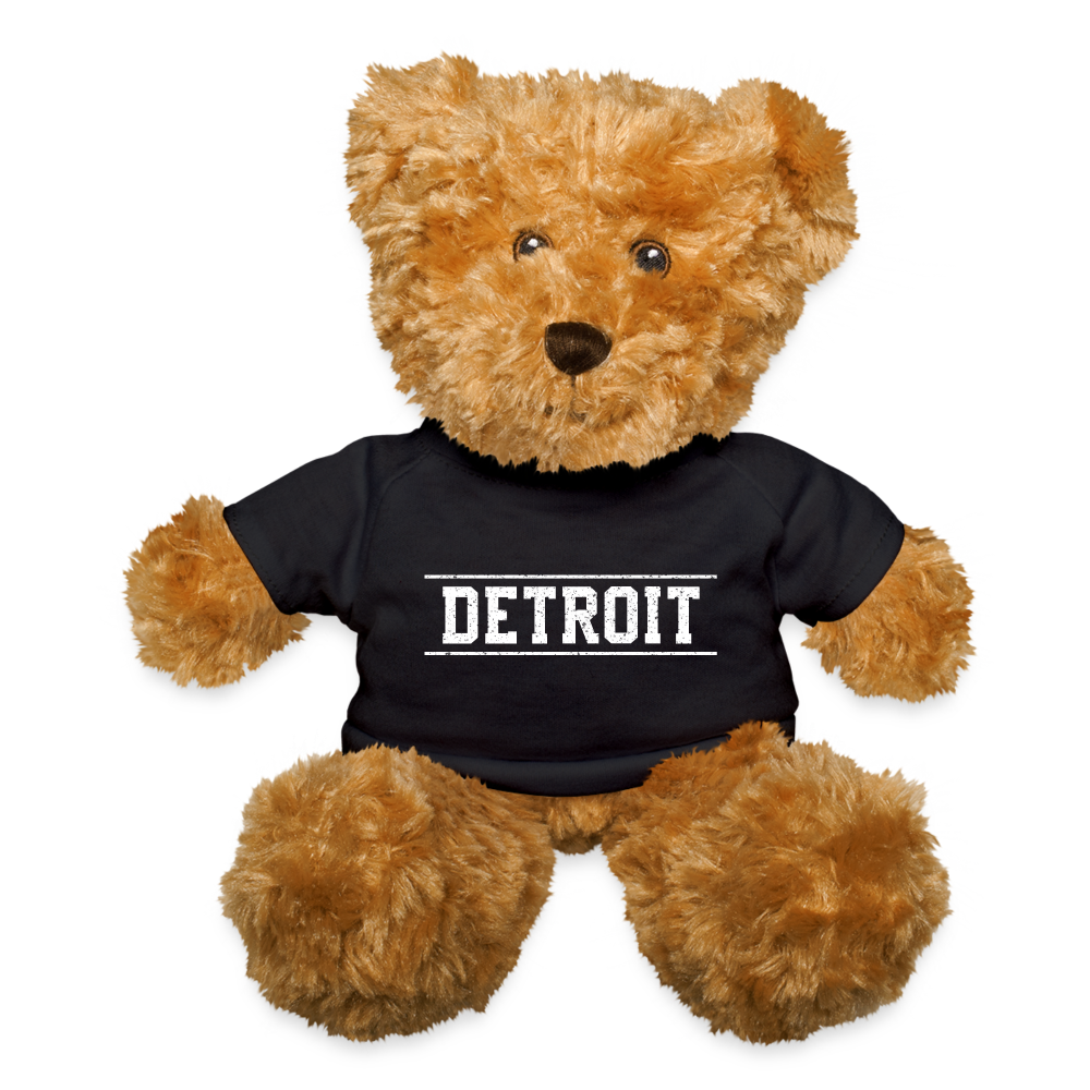 Detroit Teddy Bear - black