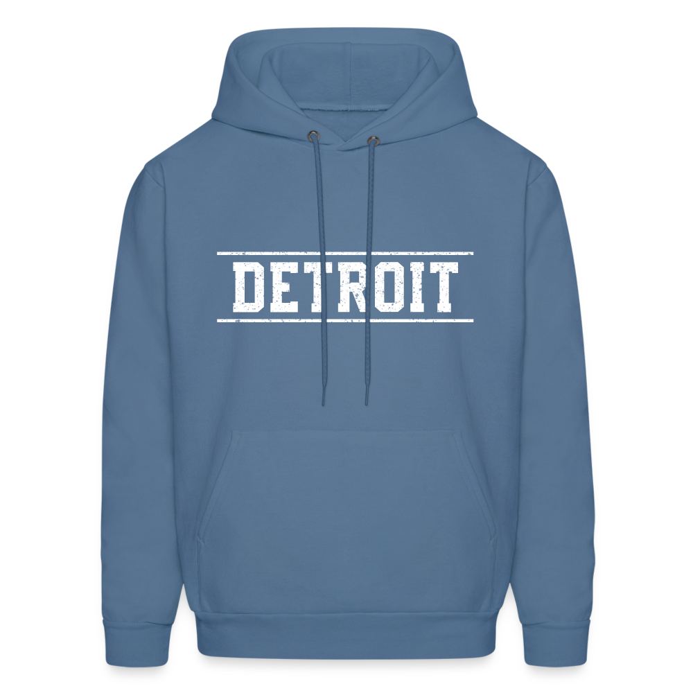 Detroit Men's Hoodie - denim blue