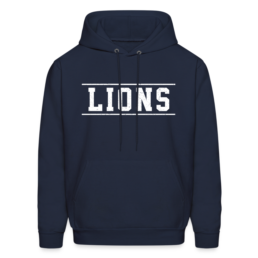 Lions Men's Hoodie - navy