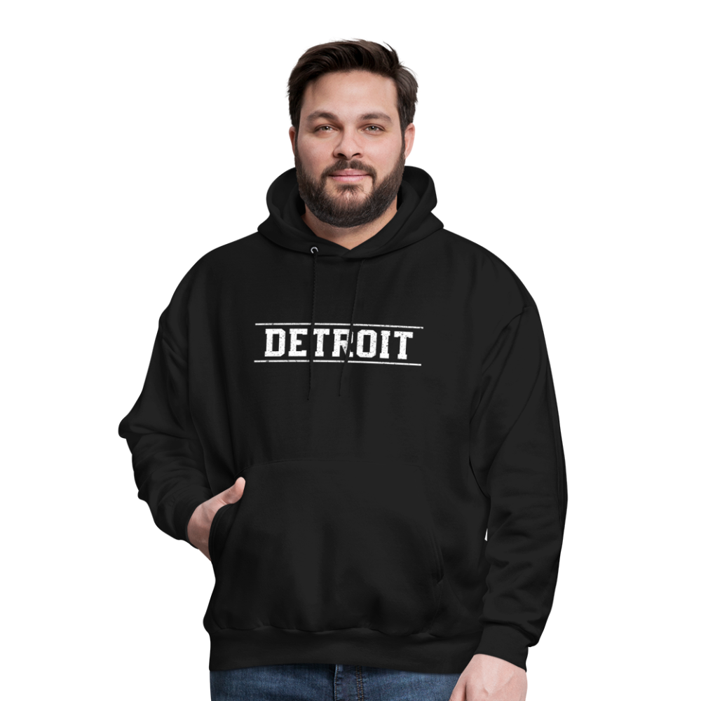 Detroit Men's Hoodie - black