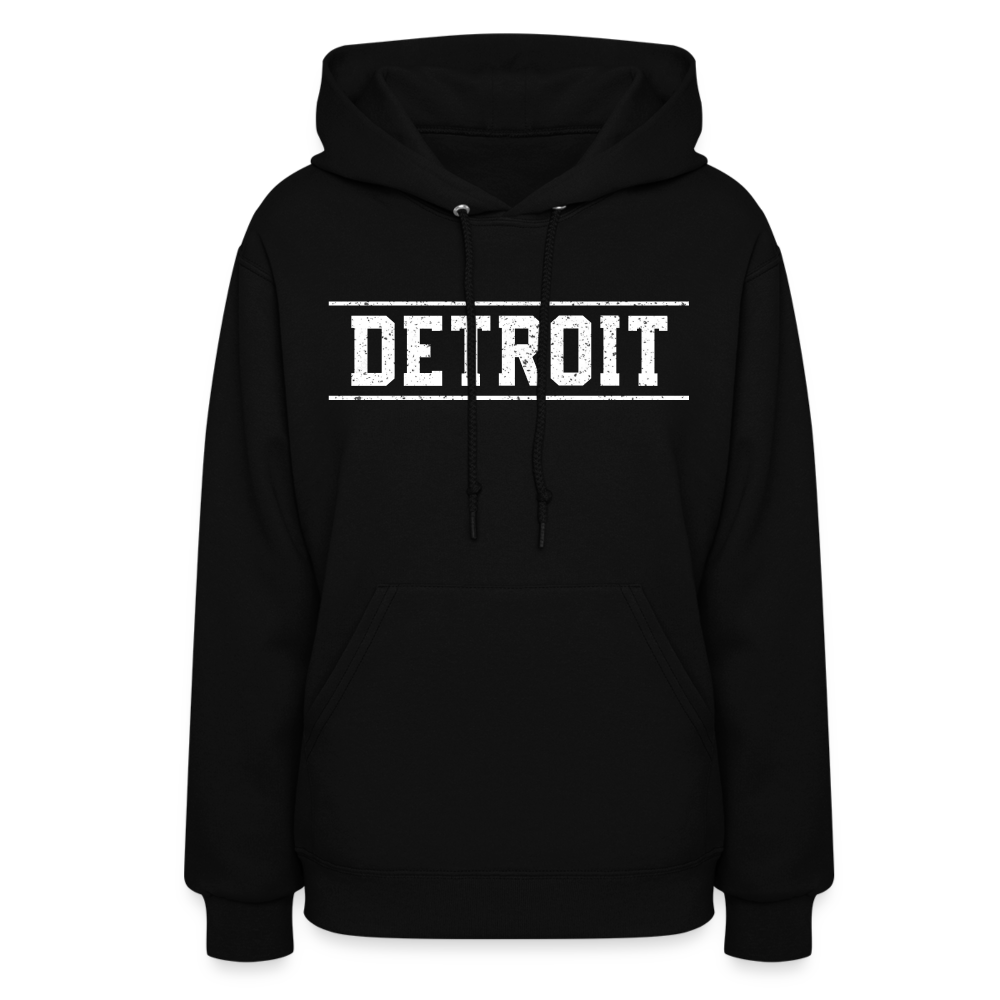 Detroit Women's Hoodie - black