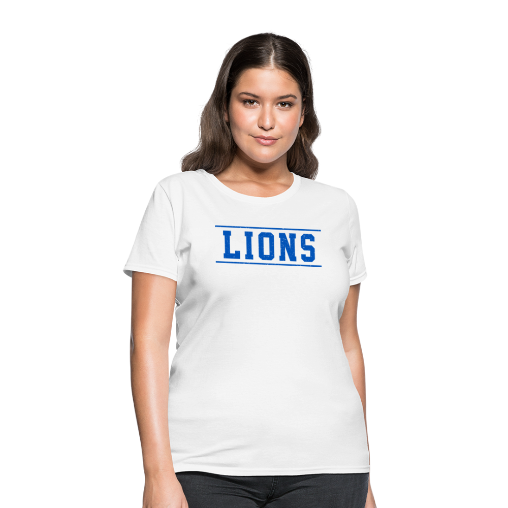 Lions Women's T-Shirt - white