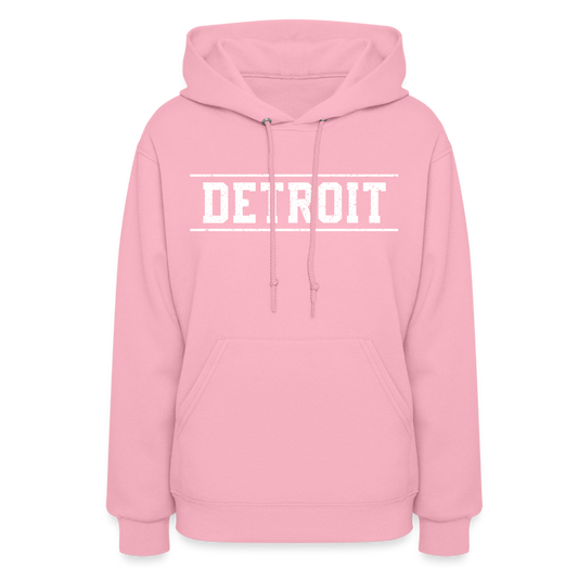 Detroit Women's Hoodie - classic pink