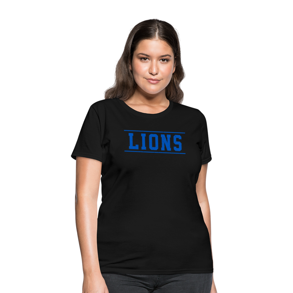 Lions Women's T-Shirt - black