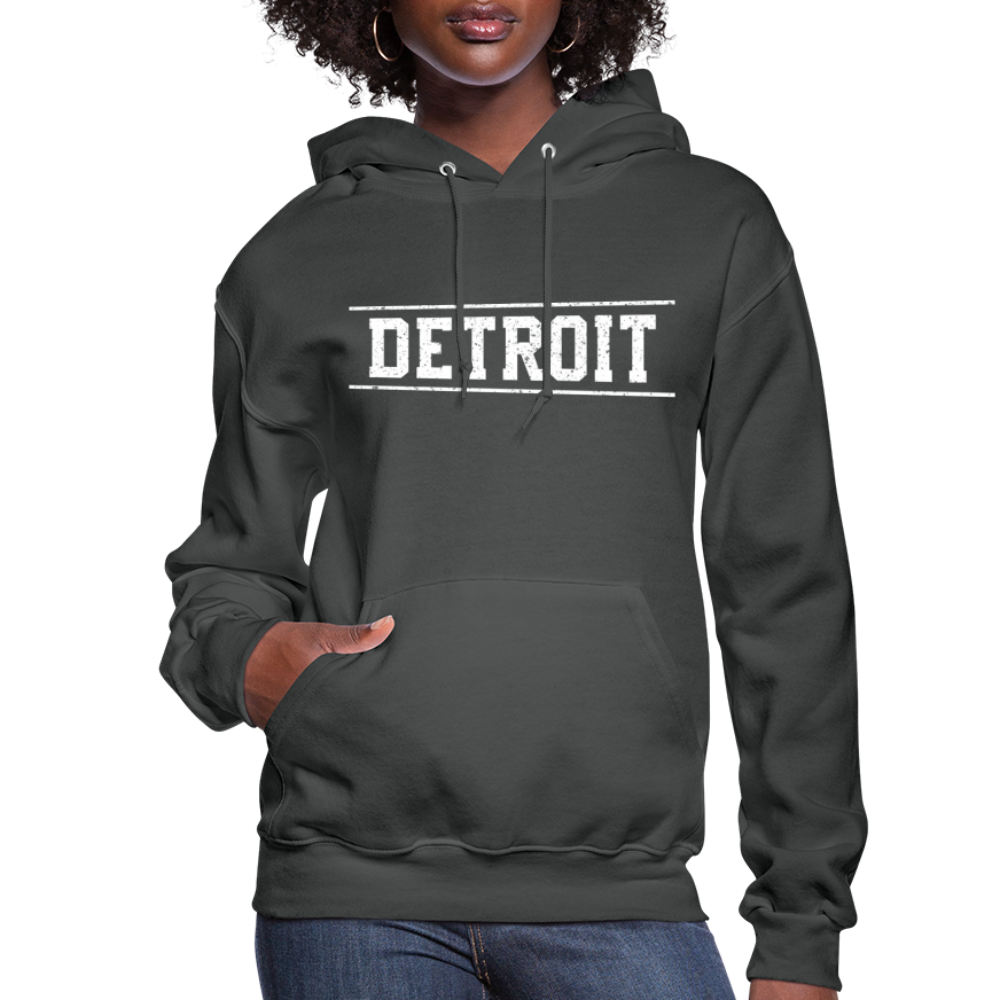 Detroit Women's Hoodie - asphalt