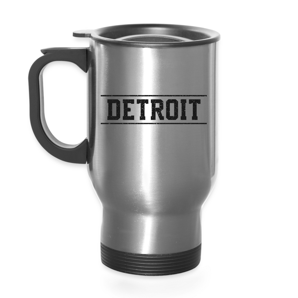 Detroit Travel Mug - silver