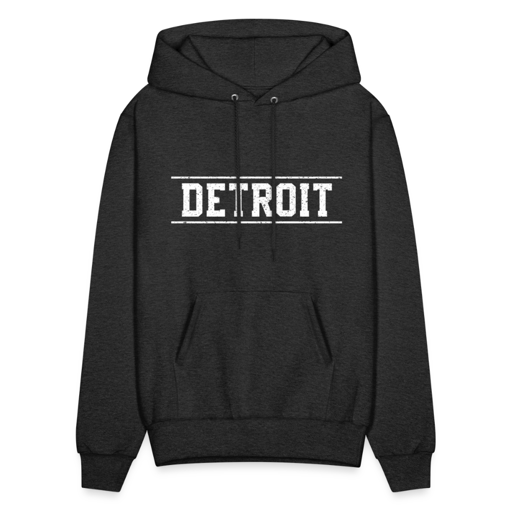 Detroit Men's Hoodie - charcoal grey