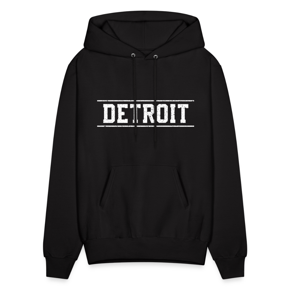 Detroit Men's Hoodie - black