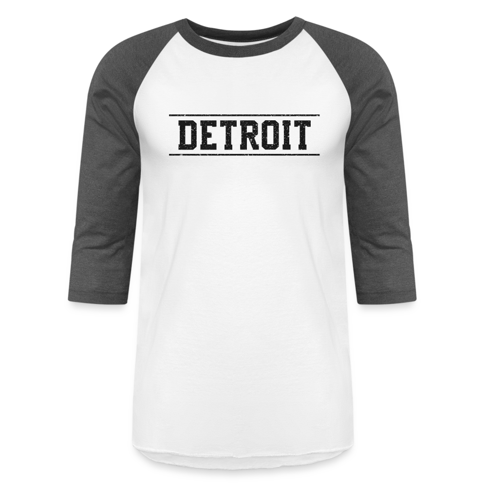 Detroit Baseball T-Shirt - white/charcoal