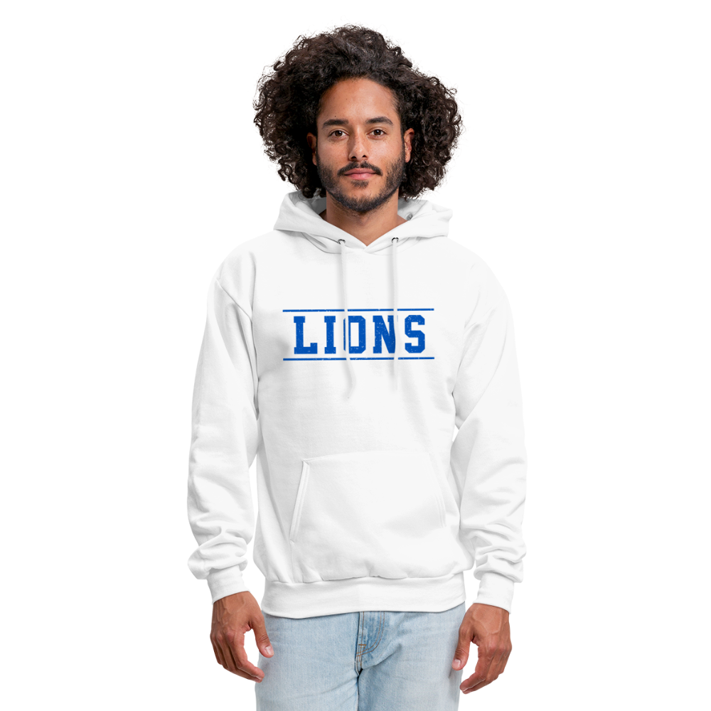 Lions Men's Hoodie - white