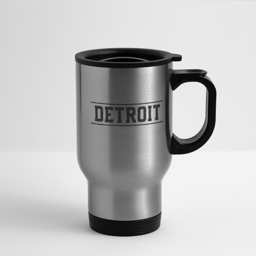 Detroit Travel Mug - silver