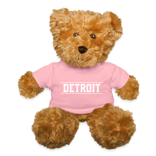 Detroit Teddy Bear - petal pink