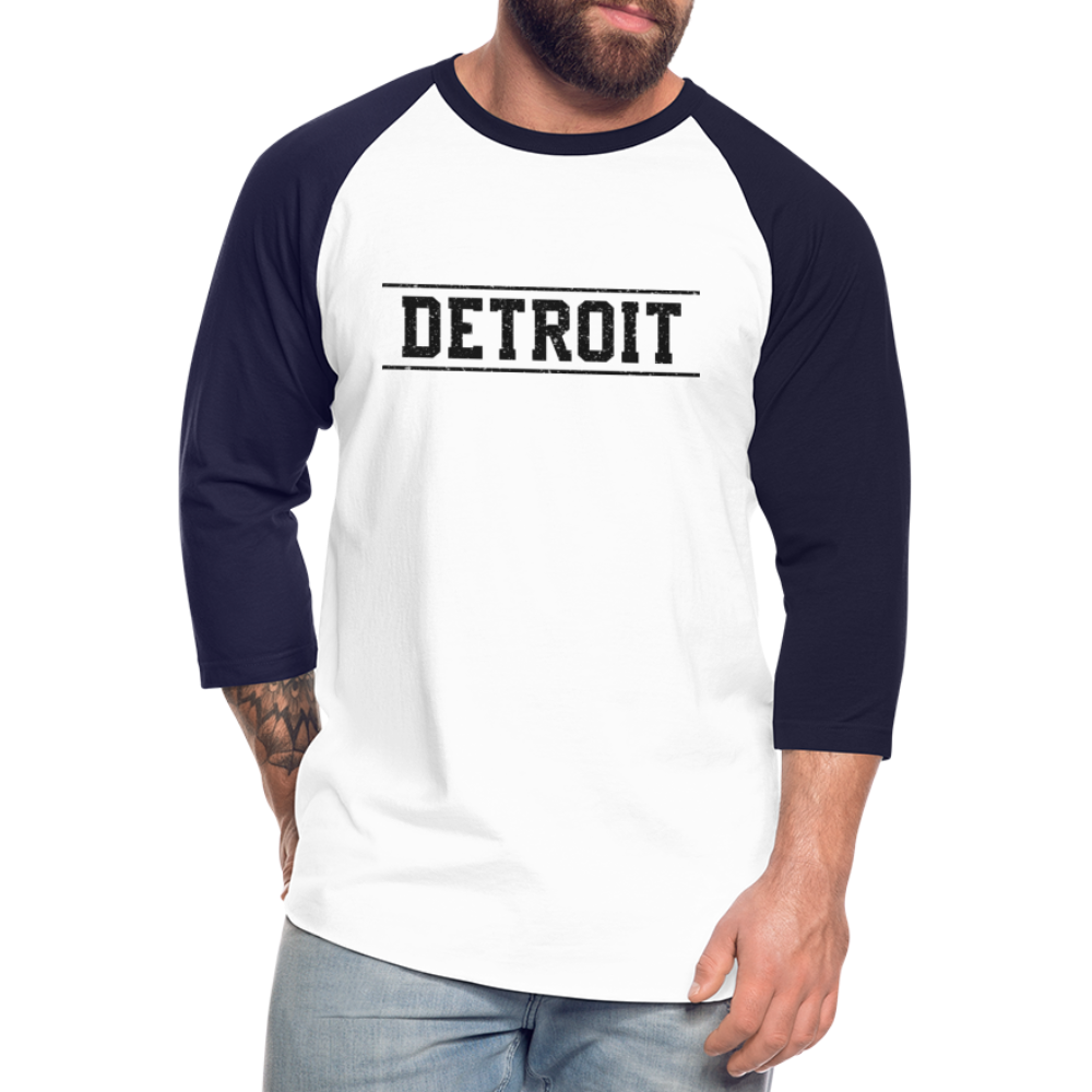 Detroit Baseball T-Shirt - white/navy