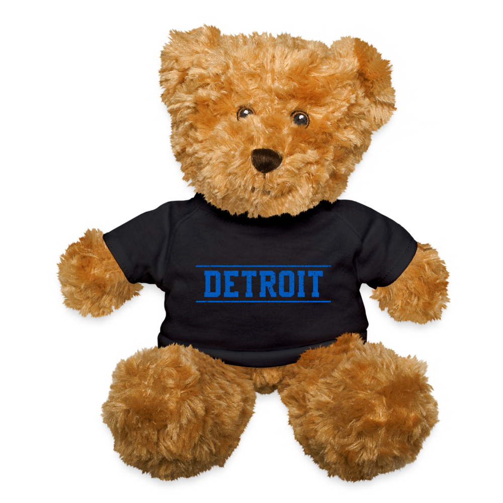 Detroit Teddy Bear - black