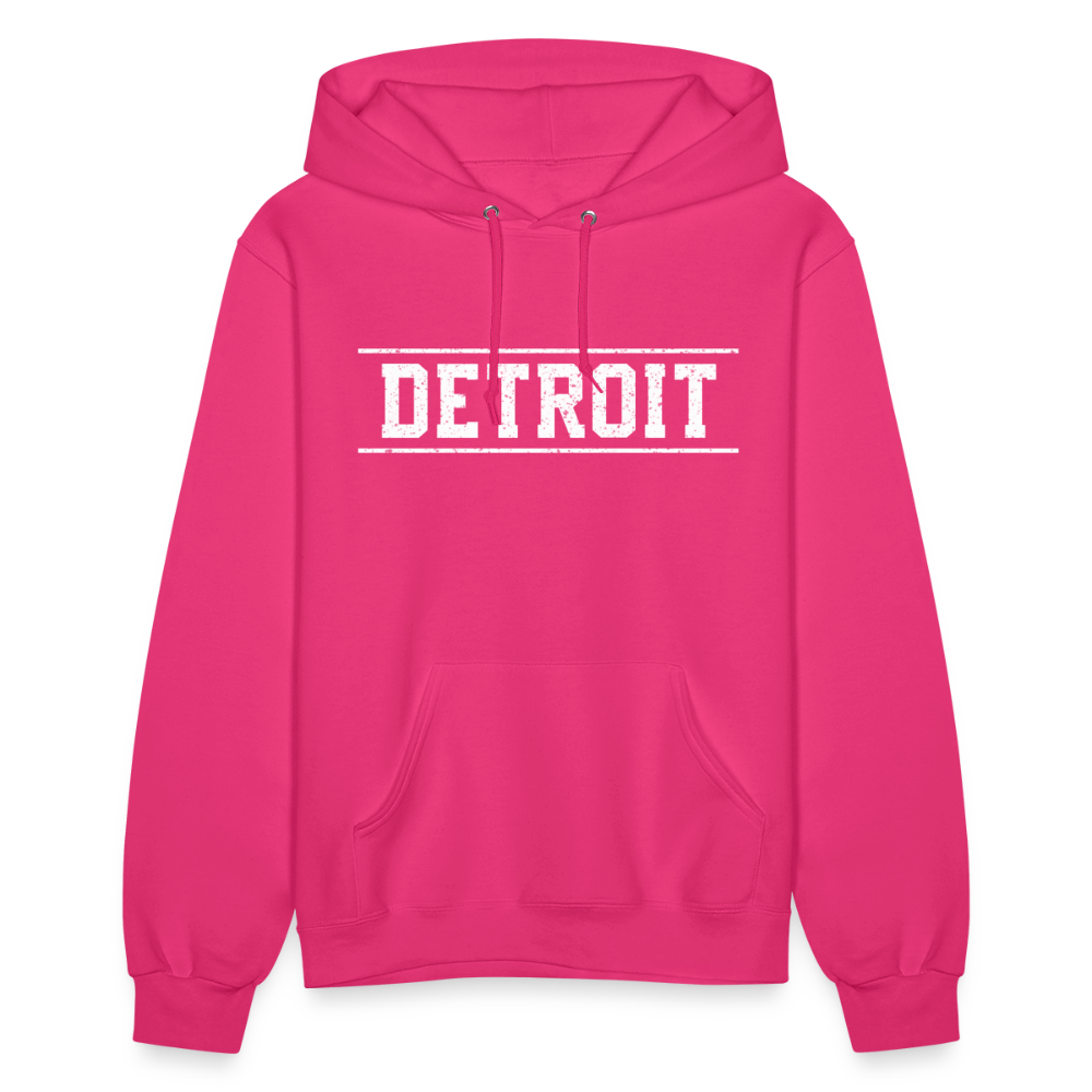 Detroit Women's Hoodie - fuchsia