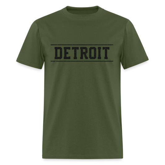 Detroit Unisex Classic T-Shirt - military green