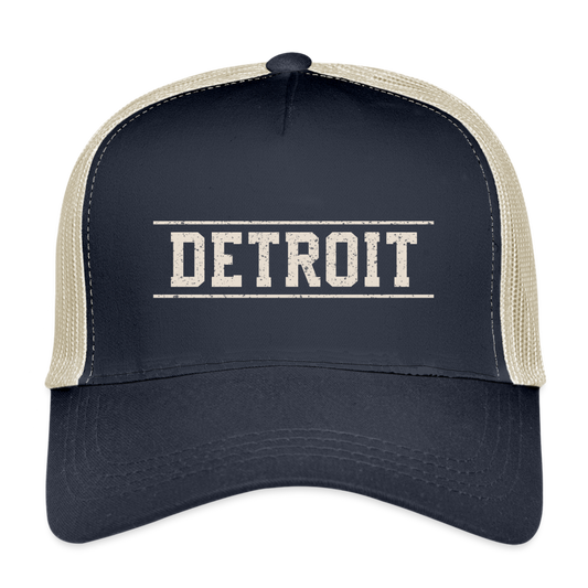 Detroit Eco Trucker Cap - pacific/oyster