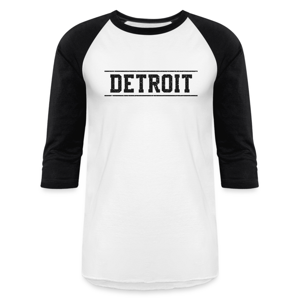 Detroit Baseball T-Shirt - white/black