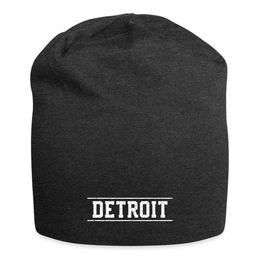 Detroit Jersey Beanie - charcoal grey