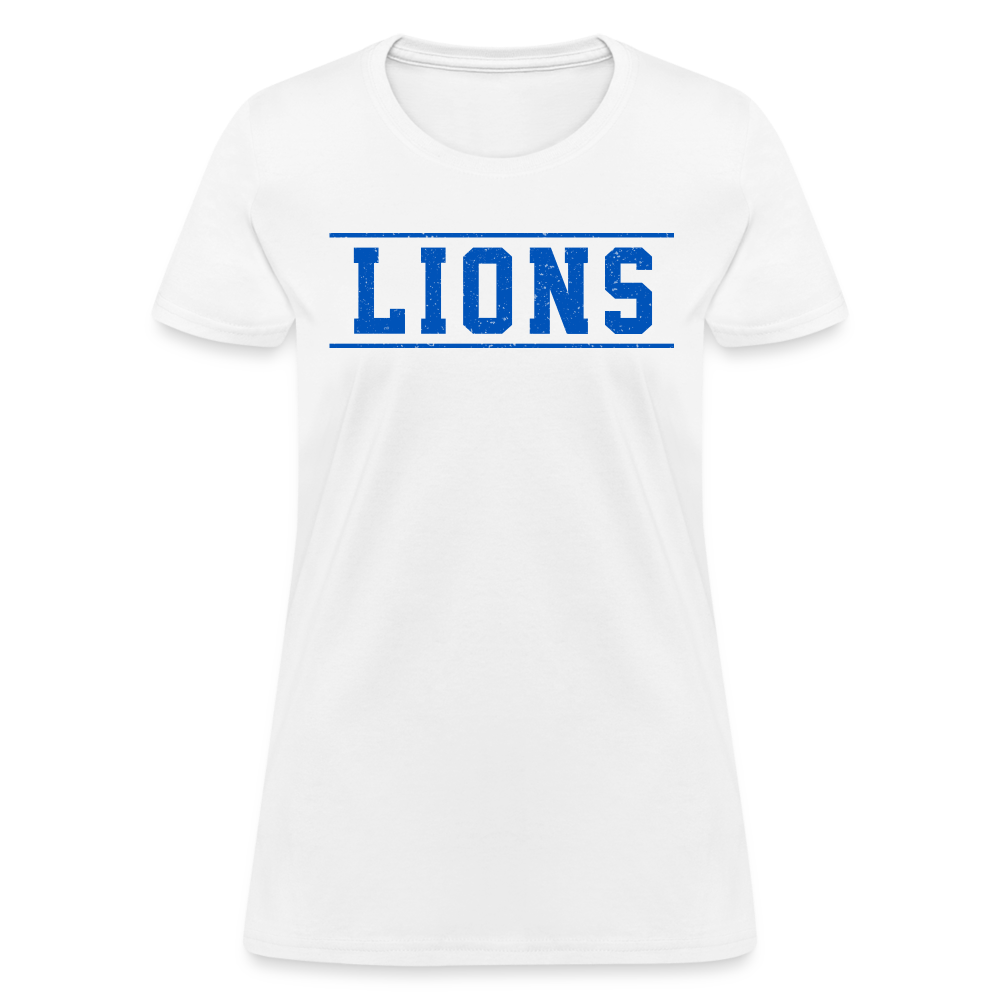 Lions Women's T-Shirt - white