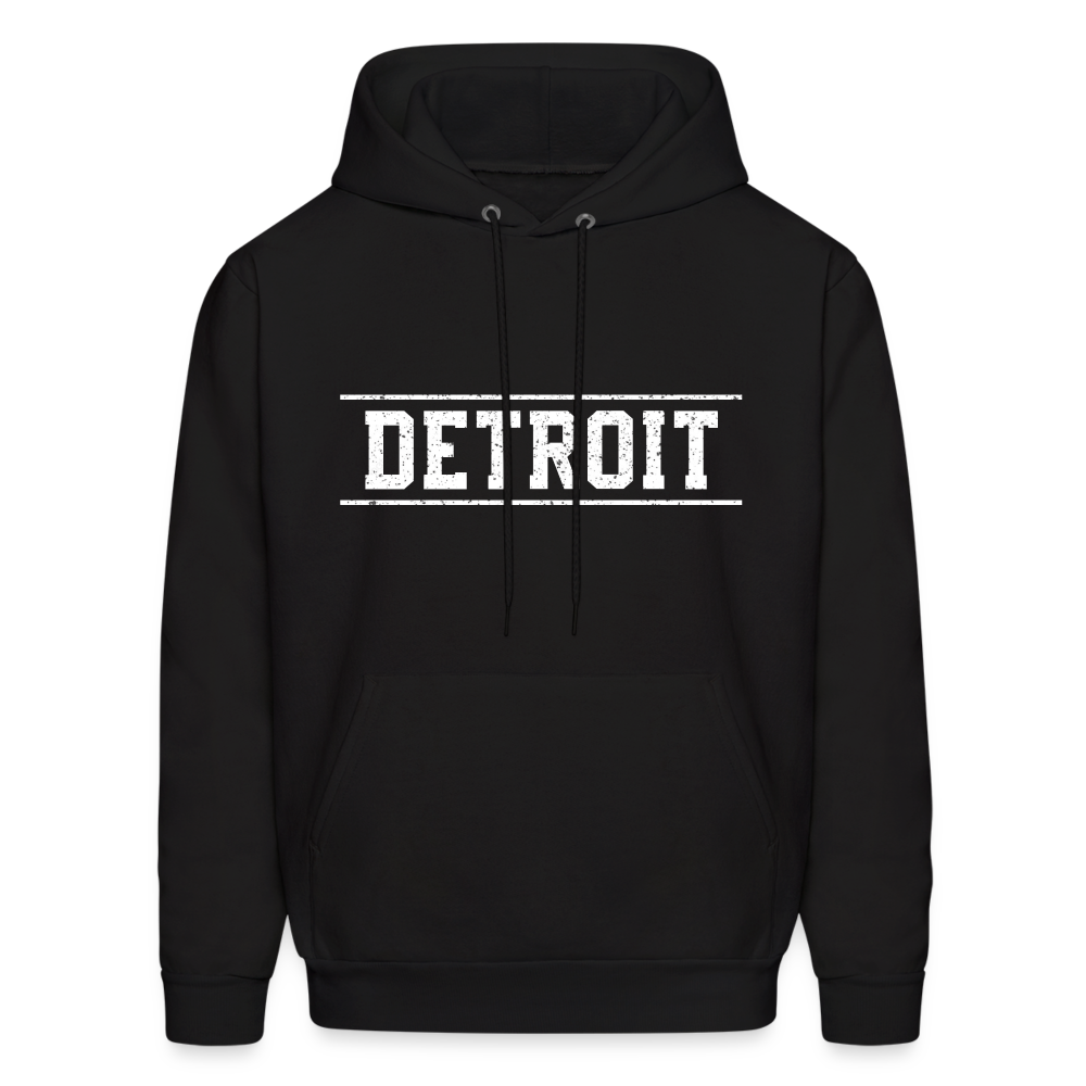 Detroit Men's Hoodie - black