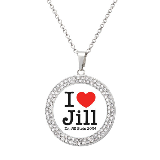 I Love Jill Pendent Necklace