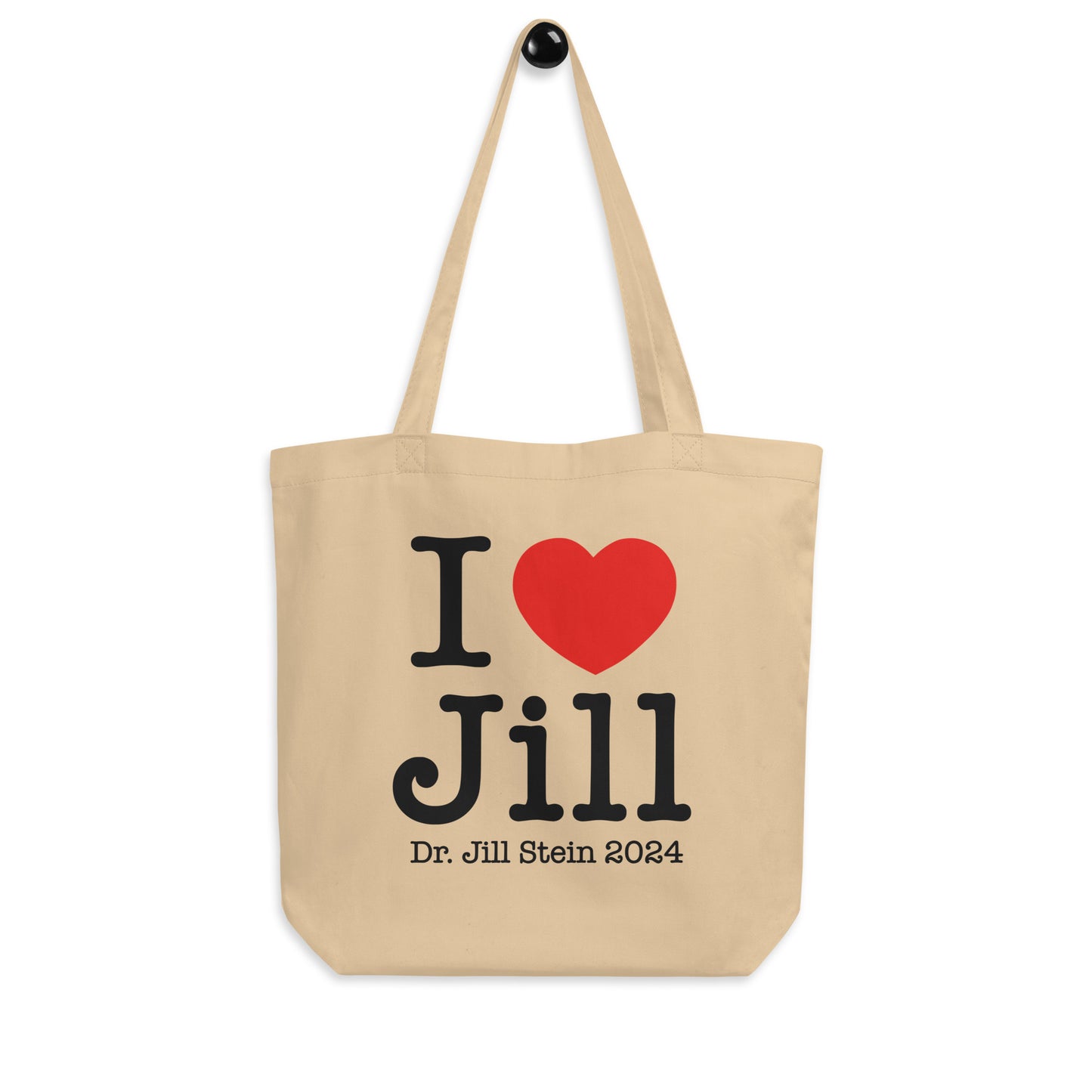 I Love Jill Organic Cotton Eco Tote Bag