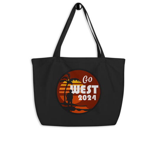 Large Organic Go West Tote Bag