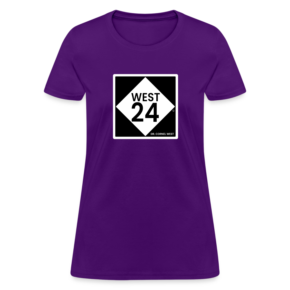 Women's Highway T-Shirt - purple