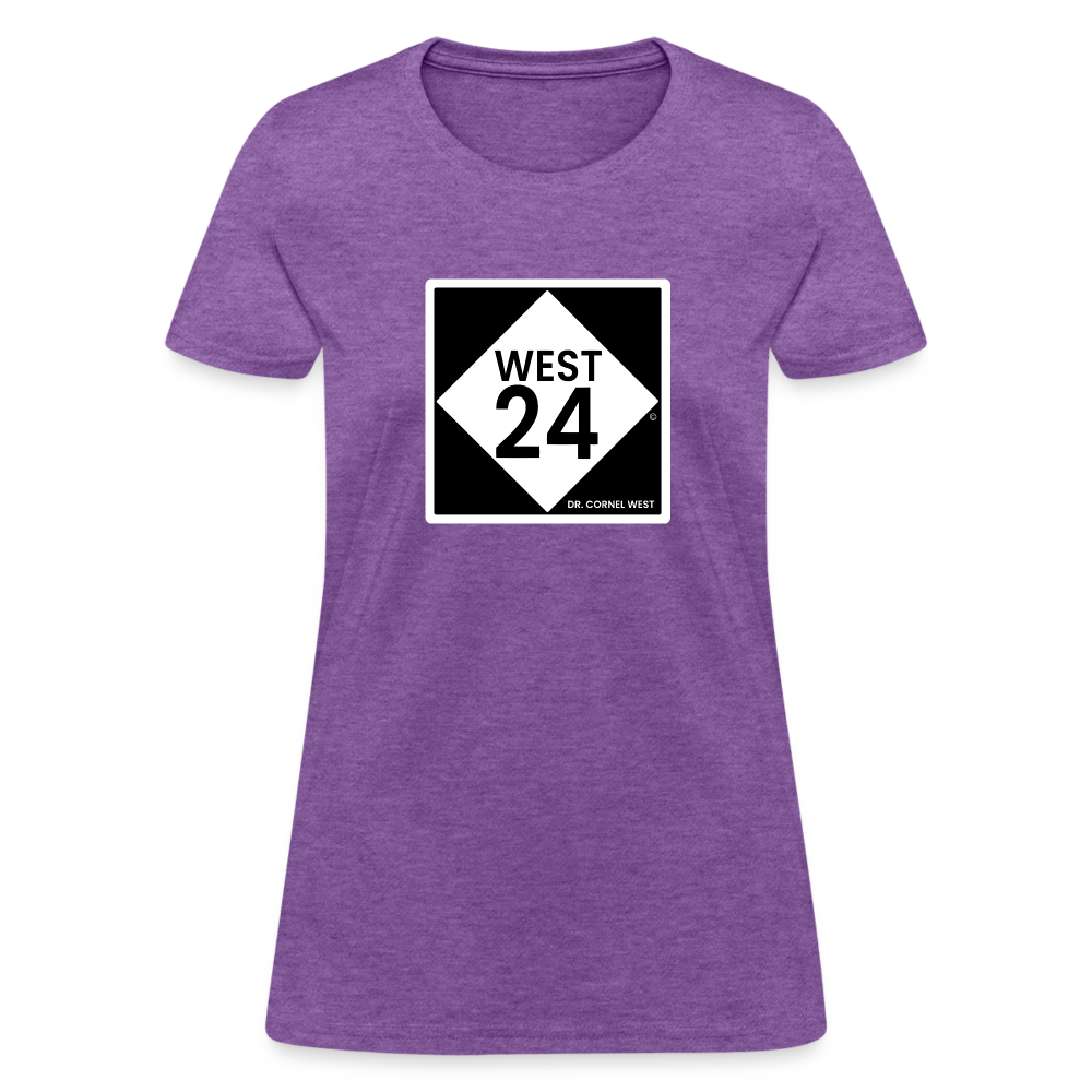 Women's Highway T-Shirt - purple heather