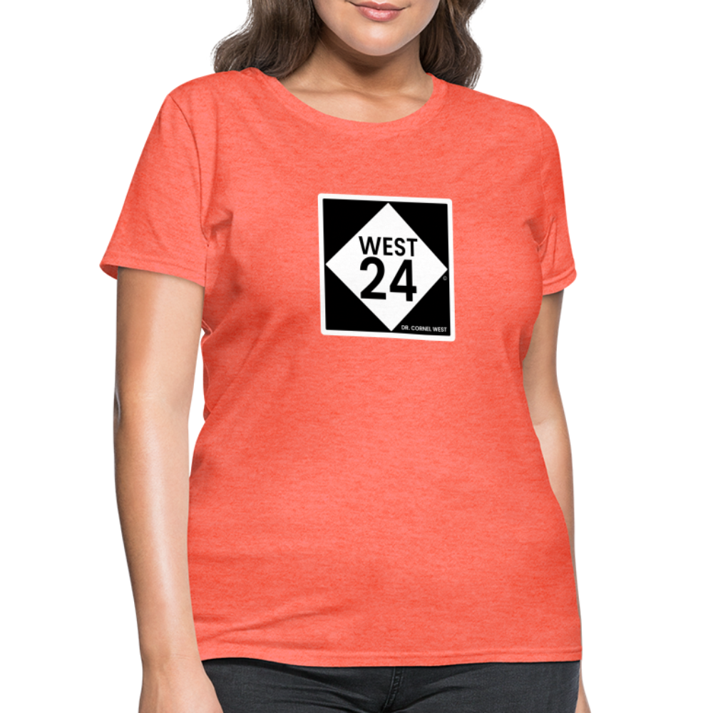 Women's Highway T-Shirt - heather coral