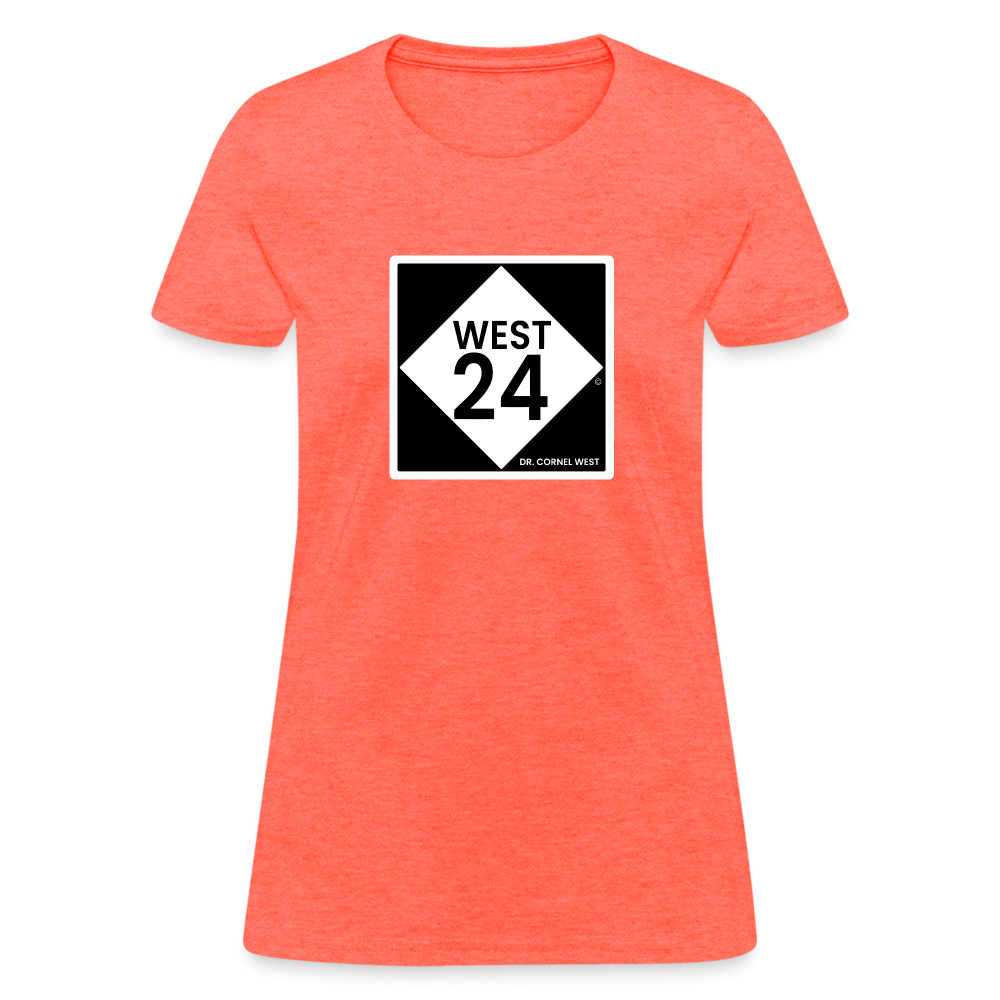 Women's Highway T-Shirt - heather coral